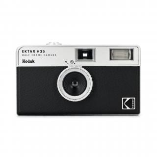 Kodak EKTAR H35 Half Frame Film Camera Black  + Baterie Kodak MAX Super AAA, 1ks/blistr