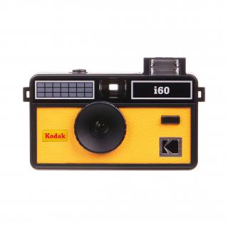 Kodak i60 35mm Film Camera Black/Yellow (fotoaparát na kinofilm)  + Baterie Kodak MAX Super AAA, 1ks/blistr