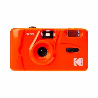 Kodak M35 35mm Film Camera Papaya (fotoaparát na kinofilm)  + Baterie Kodak MAX Super AAA