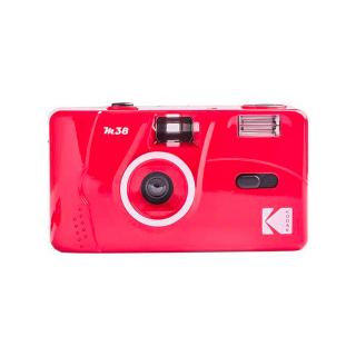 Kodak M38 35mm Film Camera Flame Scarlet (fotoaparát na kinofilm)  + Baterie Kodak MAX Super AAA