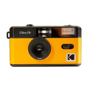 Kodak Ultra F9 35mm Film Camera Yellow (fotoaparát na kinofilm)  + Baterie Kodak MAX Super AAA, 1ks/blistr