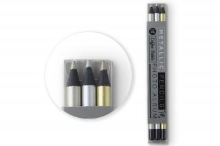 PrintWorks Color Pencils Metallic 3pack
