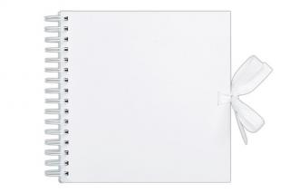 WestDesign Album Wedding Scrapbook Wire 20x20cm White