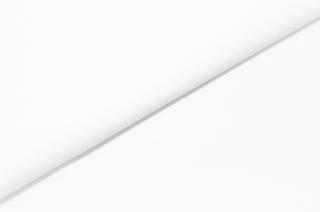 Bavlněný úplet - elastický jednolíc fitness Bílá Kód 2906-0101