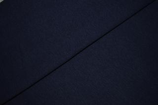 Bavlněný úplet - elastický jednolícní HEAVY tmavě Modrá - Kód 2908-2004