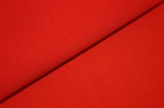 Elastická teplákovina s polyesterem Červená Kód 4276-11391