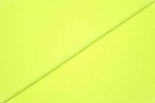 Úplet - elastický jednolícní fitness neon Žlutá Kód 8974-9935
