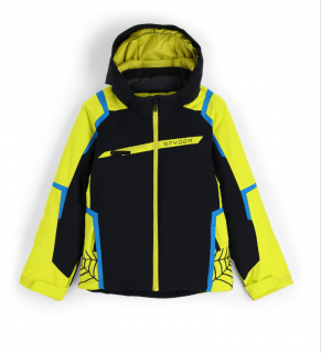 Dětská bunda J Spyder BOYS CHALLENGER JACKET Velikost: 10, Barva: Černá