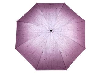 Dámský skládací deštník kapky