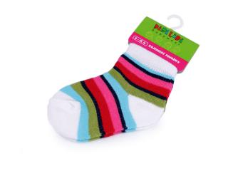 Kojenecké ponožky dívčí vel. 6-12 měsíců
