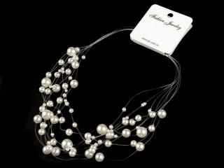 Perlový náhrdelník / perlová motanice