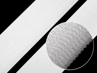 Suchý zip háček + plyš samolepicí šíře 50 mm bílý, černý
