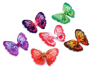 Textilní aplikace / nášivka 3D motýl