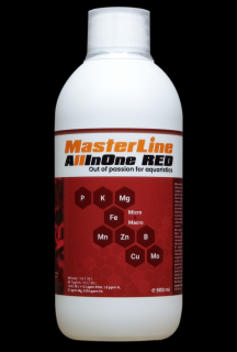 MasterLine All In One RED Velikost balení: 1000 ml