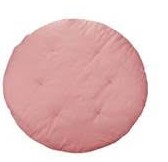 Hrací podložka Lněná sladká růžová, 120 cm