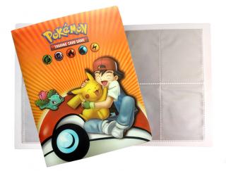 Album na sběratelské karty POKÉMON / 04 Pikachu & Ash