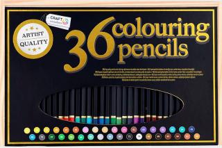 Barevné pastelky Colouring Pencils 36 Wood