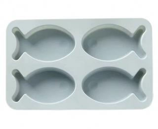 Silikonová forma - 4x set RYBY
