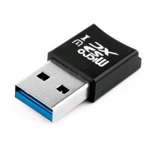 USB 3.0 mini čtečka karet microSD / TF