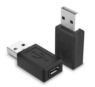 USB (male) - microUSB (female) / rovná redukce 1 ks