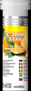 ASTRAVIA C 2000 STAR 10 tablet