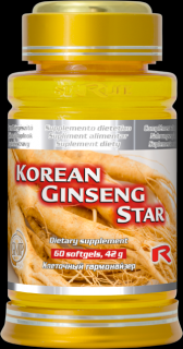 ASTRAVIA KOREAN GINSENG STAR 60 kapslí