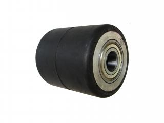 Kolečko zadní hliníkový střed gumová obruč průměr 90 mm 400 kg 14082-83