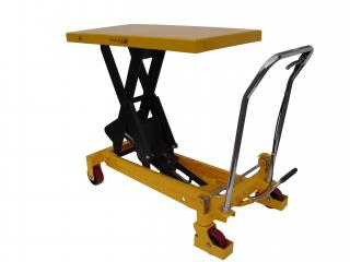 Pojízdný zvedací stůl 150 kg, 700 x 450 mm zdvih 1100 mm