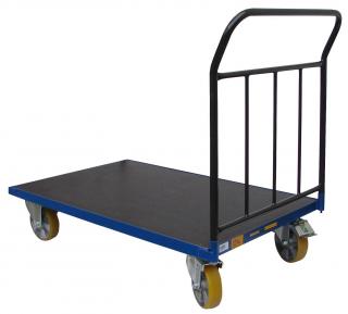 PROFI Plošinový vozík na lité podlahy 1x madlo Rozměry (mm): 600 x 1000