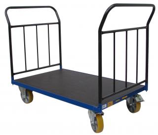 PROFI Plošinový vozík na lité podlahy 2x madlo Rozměry (mm): 600 x 1100
