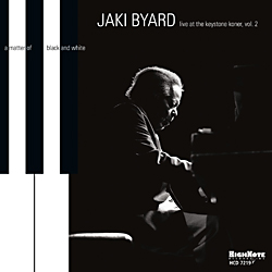 CD: Jaki Byard A Matter of Black and White / Live at the Keystone Korner, Vol. 2