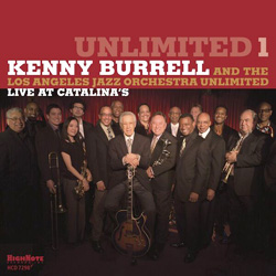 CD: Kenny Burrell and The Los Angeles Jazz Orchestra Unlimited - Unlimited 1