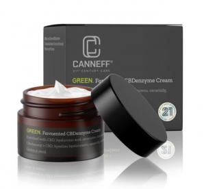 CANNEFF® GREEN. Fermentovaný CBD enzyme krém 50 ml