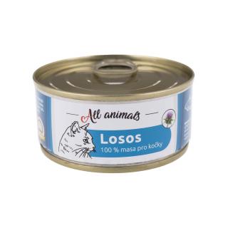 All Animals CAT losos mletý 100g