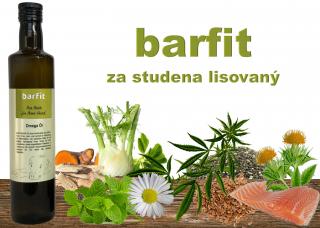 BARFIT za studena lisovaný olej - omega pětisložkový 500ml