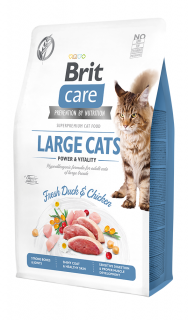 Brit Care Cat Grain-Free Large cats Power & Vitality 2kg