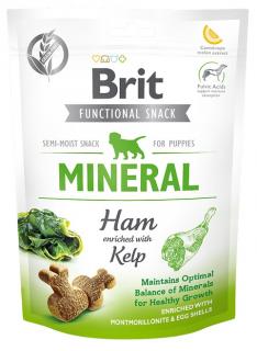 Brit Care Dog Functional Snack Mineral Ham for Puppies 150g