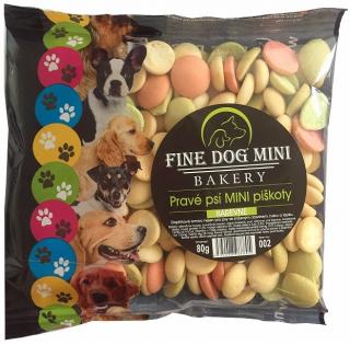 Fine Dog MINI Piškoty barevné 80g