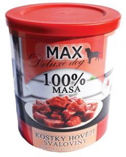 MAX deluxe kostky hovězí svaloviny 400g