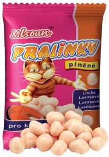 Mlsoun Cat pralinky lososové 40g