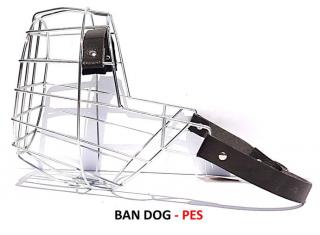 Náhubek kovový - Bandog - pes