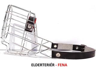 Náhubek kovový - Elderteriér - fena