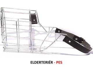 Náhubek kovový - Elderteriér - pes
