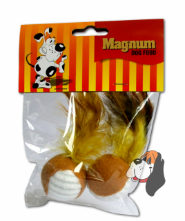 Natural míček s pírky pro kočky