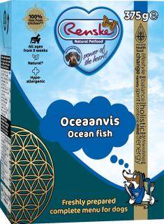 Renske Tetra pak menu pro psy - čerstvá mořská ryba 375g