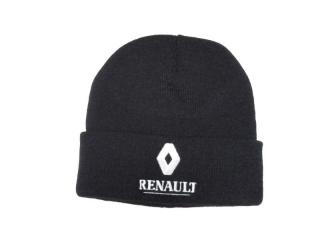 Čepice s logem zimní Renault (černá)