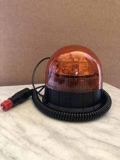 Maják oranž.LED Magnetický (Luminex magnet 12/24)