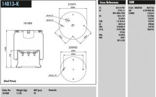 Měch per. SCANIA 113 4813K