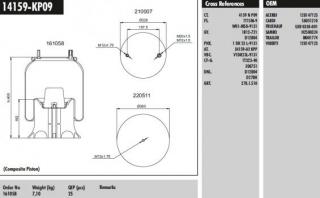 Měch per. TRAILOR/SMB 4159-02KPL