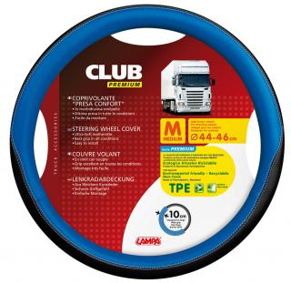 Potah na volant 44-46cm modrý CLUB Premium